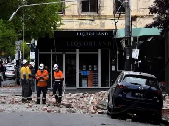 Australia Earthquake Pics: ఆస్ట్రేలియాలో భారీ భూకంపం.. కుప్పకూలిన భవనాలు