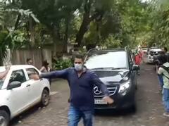 Shilpa Shetty के बॉडीगार्ड Ravi ने जीता दिल, जेल से घर लौटते Raj Kundra की गाड़ी के आगे लगाई दौड़