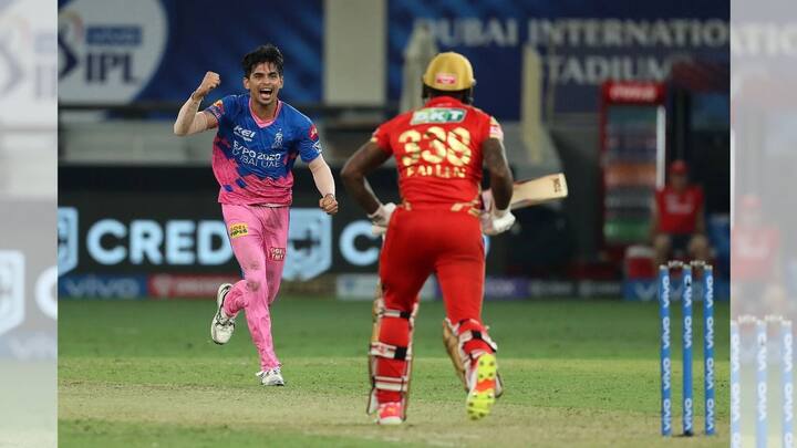 Rajasthan Royals captain Sanju samson call Kartik tyagi Bret Lee IPL 2021: कार्तिक त्यागी के शानदार प्रदर्शन के बाद कप्तान सैमसन ने की जमकर तारीफ, कहा- वह हमारे टीम के ब्रेट ली