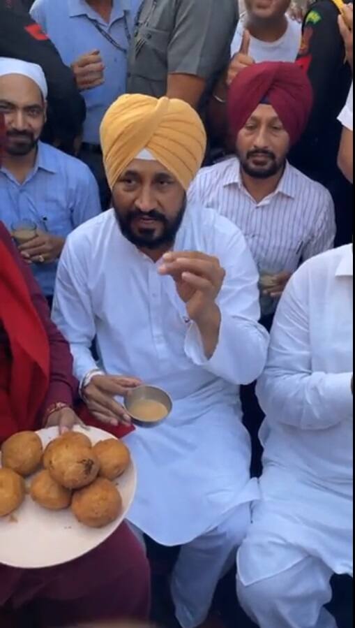 ਗਿਆਨੀ ਟੀ ਸਟਾਲ 'ਤੇ ਮੁੱਖ ਮੰਤਰੀ ਚੰਨੀ ਦੀ ਮਹਿਫਲ