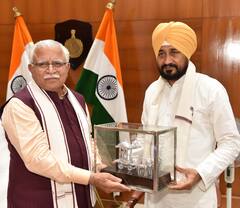 ਚਰਨਜੀਤ ਚੰਨੀ ਨੇ ਮਨੋਹਰ ਲਾਲ ਖੱਟਰ ਨਾਲ ਕੀਤੀ ਮੁਲਾਕਾਤ