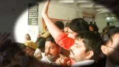 Narendra Giri Death: कोर्ट में हुई आनंद गिरी और आद्या तिवारी में हाथापाई