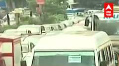 Traffic Update : जोगेश्वरी-विक्रोळी लिंक रोडवर वाहतूक कोंडी, मेट्रोच्या कामामुळं प्रवाशांचा खोळंबा