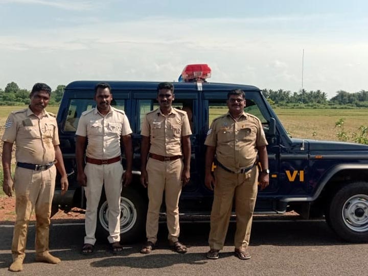 இளைஞரின் மூக்கை வாளால் வெட்டி வழிப்பறி - தப்பியோடிய கொள்ளையர்கள் துரத்திப்பிடித்த போலீஸ்