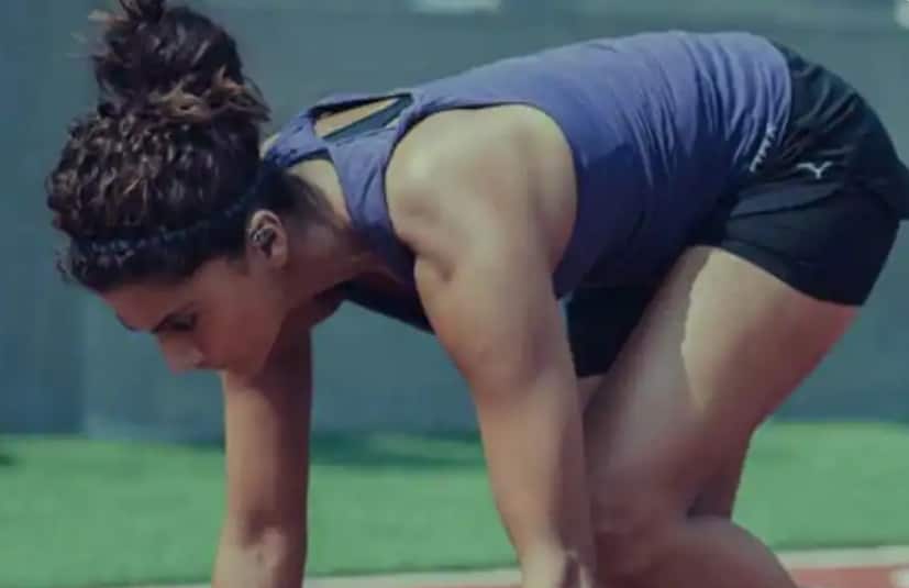 Tapsee pannu share Rasmi Rocket teaser Rashmi Rocket Teaser: Taapsee Pannu ने शेअर केला 'रश्मि रॉकेट' चित्रपटाचा टीझर, अॅथलेटिक्सच्या भूमिकेत दिसेल तापसी