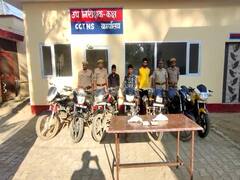 UP Crime News: शाहजहांपुर में पुलिस और ऑटो लिफ्टर गैंग में भिड़ंत, 3 बदमाशों से सात बाइक बरामद