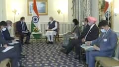PM Modi US Visit: वॉशिंगटन में 5 कंपनियों के CEO के साथ PM Modi की बैठक