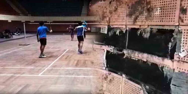 west burdwan durgapur sidho kanho indoor stadium is in very bad situation due to lack of maintenance Durgapur: রক্ষণাবেক্ষণের অভাবে বেহাল দুর্গাপুরের সিধো কানহো ইন্ডোর স্টেডিয়াম