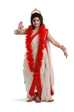 মহিষাসুরমর্দিনী শুভশ্রী, নজর কাড়ছেন শ্বেতা, তিয়াসা, সৌমিতৃষারাও