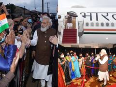 IN PICS | Hundreds Of Indian-Americans Gathered At Airport To Warmly Welcome PM Modi In US