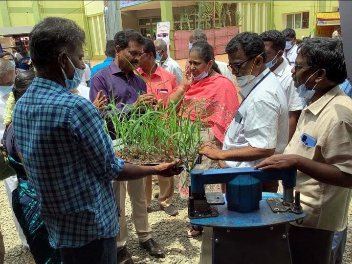 கரும்பு சாகுபடியில் அதிக மகசூல் - பரிசை தட்டிச்சென்ற அதிமுக முன்னாள் எம்.பி ப.குமார்