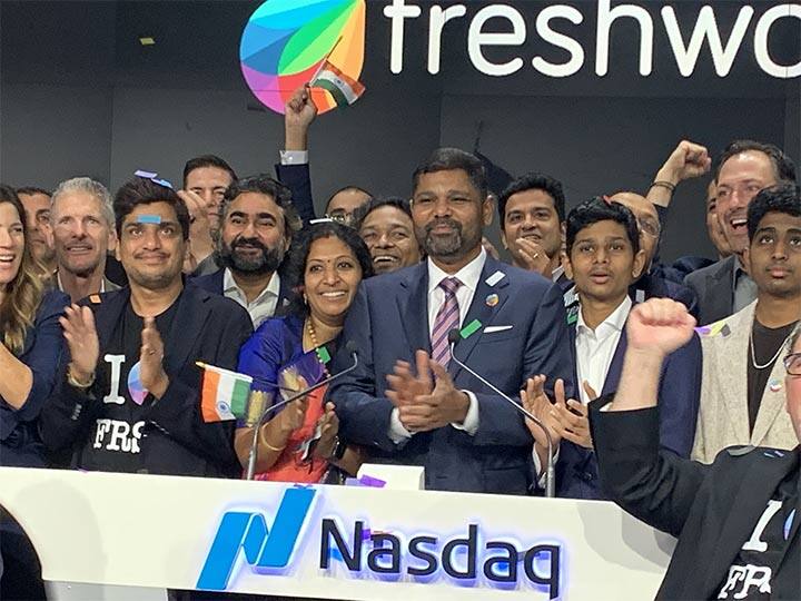 Freshworks Company 500 IT employees became crorepatis as company listed on Nasdaq Freshworks Nasdaq Listing: కోటీశ్వరులైన 500+ ఉద్యోగులు... ఫ్రెష్‌వర్క్స్‌ సాఫ్ట్‌వేర్‌ సంచలనం!