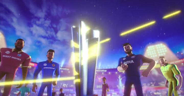ICC T20 World Cup Anthem Out; Virat Kohli, Pollard, Rashid Khan, Glenn Maxwell Feature in Video, know in details ICC T20 World Cup Anthem: టీ20 ప్రపంచకప్‌ థీమ్‌ సాంగ్‌ చూస్తారా? అద్దిరిపోయింది!