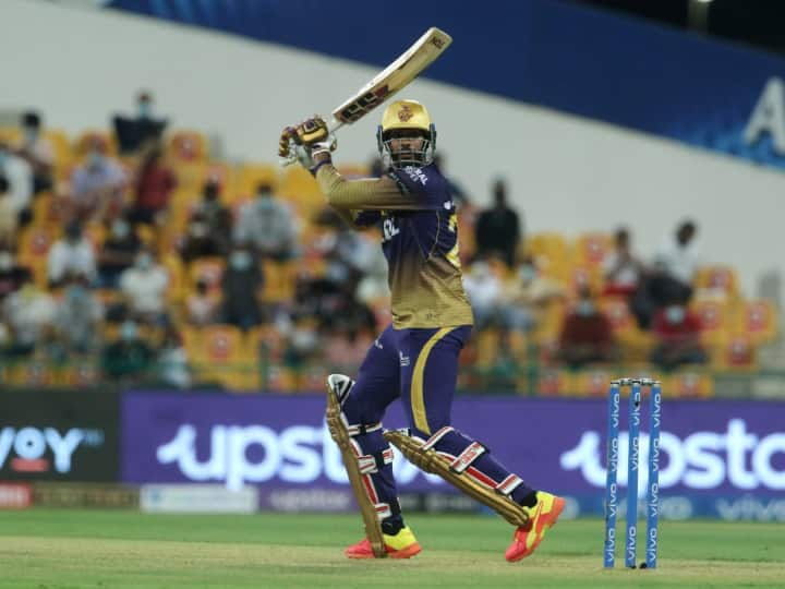 IPL 2021 In UAE Kolkata Knight Riders Vs Mumbai Indians Highlights Venkatesh Iyer Rahul Tripathi KKR vs MI UAE Match Highlights IPL 2021, MI vs KKR: Iyer, Tripathi Heroics Help Kolkata Hammer Mumbai By 7 Wickets At Abu Dhabi