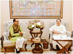 Shivraj Singh Chouhan visit Delhi: दिल्ली में बीजेपी अध्यक्ष जेपी नड्डा से मिले CM शिवराज सिंह चौहान, केंद्रीय मंत्रियों से भी हुई मुलाकात