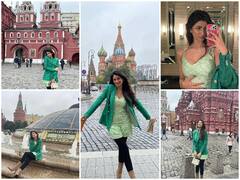 Palak Tiwari कुछ इस अंदाज में मना रही हैं Russia में Vacation, Pics में देखें ग्लैमरस लुक