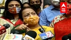 Kishori Pednekar | भाजपच्या रडणाऱ्या बाईंबाबत काही बोलायचं नाही : किशोरी पेडणेकर