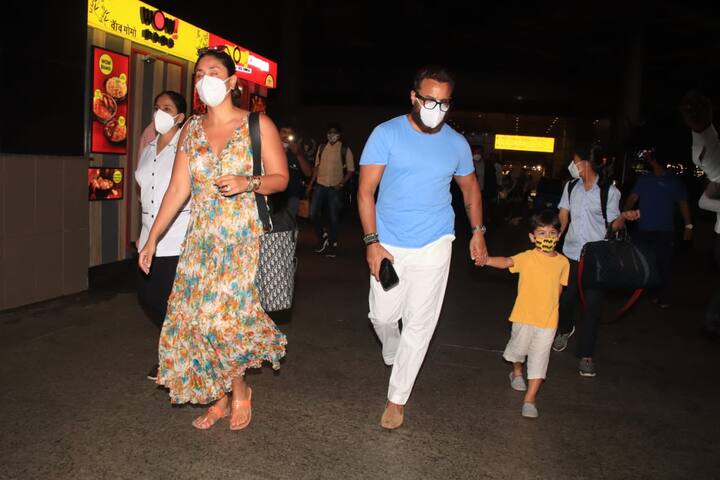 करीना कपूर अपनी फैमिली के साथ अपना 41वां बर्थडे सेलिब्रेट करने मालदीव पहुंची थीं. जहां से उन्होंने कई तस्वीरें शेयर की हैं.