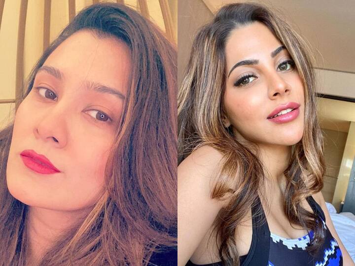 निक्की तंबोली-आस्था गिल: निक्की और आस्था खतरों के खिलाड़ी सीजन 11 में बतौर कंटेस्टेंट नज़र आईं. शो की शूटिंग केपटाउन में 45 दिन तक चली थी और इसी दौरान निक्की और आस्था बेहद अच्छी दोस्त बन गईं.