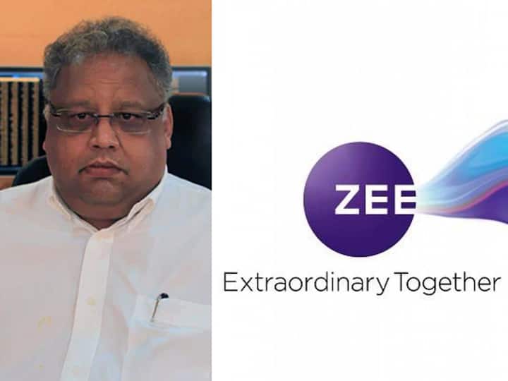 Zee Entertainment stock hits up makes Rakesh Jhunjhunwala Rs 50 cr richer in 1 week Zee चे शेअर्स 25 टक्क्यांनी वधारले! राकेश झुनझुनवाला यांना एकाच आठवड्यात 50 कोटींचा नफा