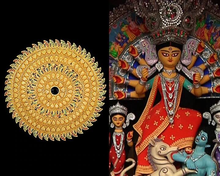 শ্রীবিষ্ণু দেবী দুর্গাকে তুলে দিয়েছিলেন শক্তিশালী চক্র। চক্র সদা আবর্তিত হয়। বিনাশ করে শত্রুর। দেবী দুর্গার হাতে চক্র থাকার অর্থ ,সমস্ত সৃষ্টির কেন্দ্রে অবস্থান করছেন দেবী।