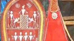 Durgapujo 2021: পশ্চিম পুটিয়ারি পল্লি উন্নয়ন সমিতির পুজোয় এবার ৬০০ প্রাচীন উপজাতি শিল্পকলা| Bangla News