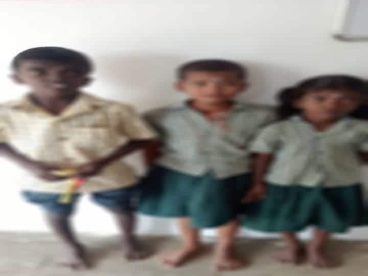 Thiruvannamalai: A boy and 2 girls who tried to go to Chennai in a government bus without knowing their home were handed over to the police வீட்டிற்கு தெரியாமல் சென்னைக்கு பயணம் செய்த சிறுவர், சிறுமிகள் - காவல் நிலையத்தில் ஒப்படைப்பு