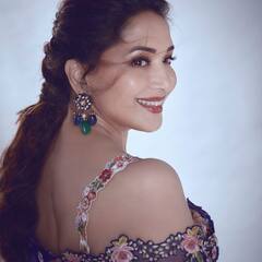 Madhuri Dixit के सिजलिंग अवतार ने बढ़ाया इंटरनेट का पारा, इस 'मशरूम' साड़ी कीमत सुनकर उड़ जाएंगे होश
