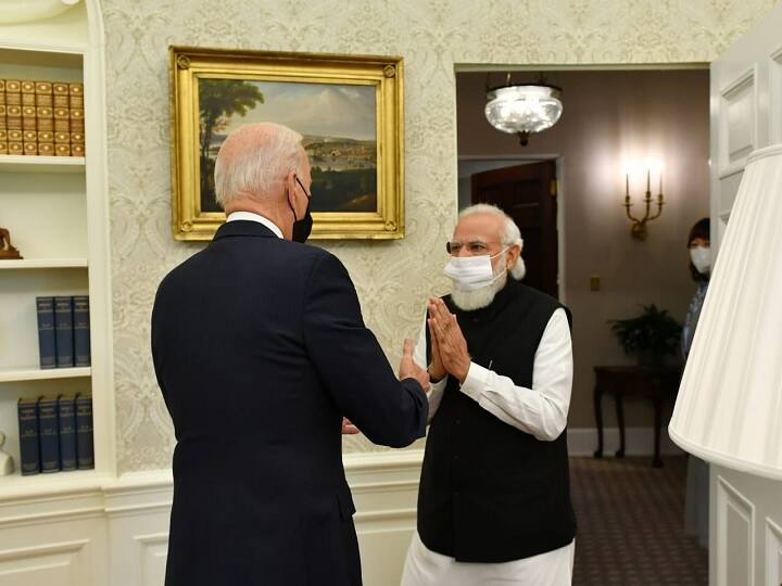 प्रधानमंत्री नरेंद्र मोदी और अमेरिकी राष्ट्रपति जो बाइडेन के बीच मुलाकात हुई. जनवरी में अमेरिका के 46वें राष्ट्रपति बनने के बाद यह पहला मौका है जब राष्ट्रपति जो बाइडेन और पीएम मोदी की मुलाकात हुई है.