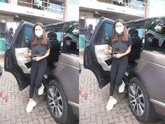 Ranbir Kapoor के आशियाने को देखने पहुंचीं Alia Bhatt, ऑल इन ब्लैक लुक में आईं नजर, देखें तस्वीरें