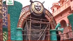 Durga Puja 2021: তেলের টিন থেকে গ্যাসের বার্নার, ৬৪ পল্লির 'দামি' মণ্ডপে এবার মূল্যবৃদ্ধির কথা | Bangla News