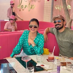 PICS: 'Bigg Boss 14' Winner Rubina Dilaik Enjoys Brunch Date With Abhinav Shukla & Aastha Gill