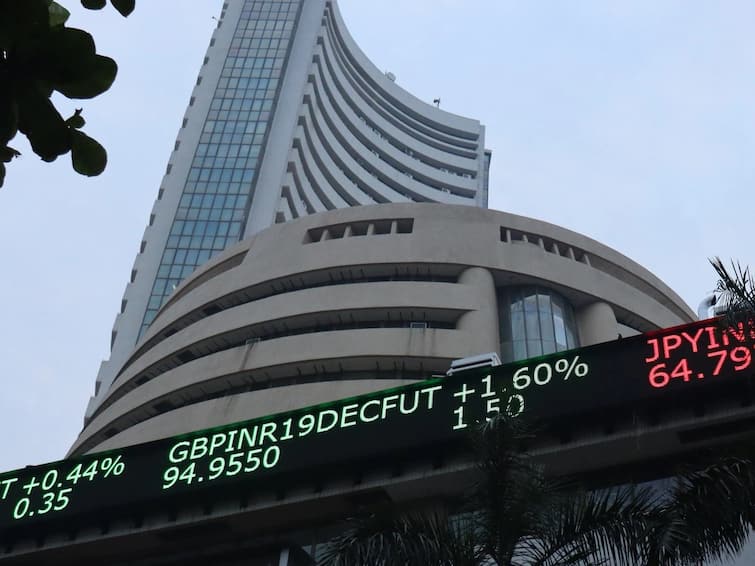 stock market opens with sluggish trend sensex slips more then 400 points Stock Market Opening:  शेअर मार्केटची संथ सुरुवात; सेंसेक्स 400 अंकावरून घसरून 61,000 च्या खाली