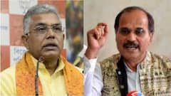 WB Politics: 'ডুবন্ত নৌকা ছেড়ে BJP-তে আসুন' অধীরকে আহ্বান দিলীপের, পাল্টা প্রদেশ কংগ্রেস সভাপতি। Bangla News