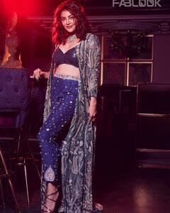 Kajal Aggarwal Latest Photos: నీలం డ్రెస్ లో చందమామ... చూస్తున్నకొద్దీ చూడాలనిపించేలా