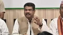 Lucknow: Mission 2022 पर BJP की बड़ी बैठक, Dharmendra Pradhan-Sanjay Nishad का मंथन जारी