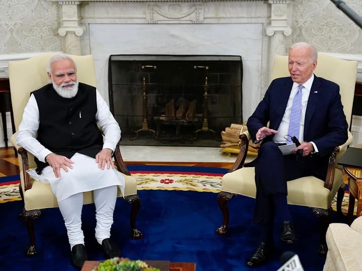 PM Modi Joe Biden Meeting narendra Modi and US President Joe Biden met discussed on many important issues PM Modi Joe Biden Meeting: पीएम मोदी और अमेरिकी राष्ट्रपति जो बाइडेन के बीच बैठक, कई अहम मुद्दों पर हुई चर्चा