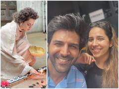 Celebs Social Media Update: Kangana Ranaut ने की आश्रम में पूजा, तो बहन के फ्लाइट मिस करने पर उसे चिढ़ाते नजर आए Kartik Aryan, यहां देखें सेलेब्स की लेटेस्ट तस्वीरें