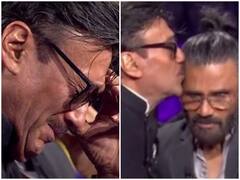 KBC में जब Suniel Shetty ने सुनाया Jackie Shroff की मां का किस्सा, फूट-फूटकर रोए एक्टर,  Amitabh Bachchan भी नहीं रोक पाए अपने आंसू