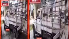 Road Accident: মধ্যমগ্রামে লরির পিছনে মুরগি-বোঝাই পিকআপ ভ্যানের ধাক্কা, মৃত ১| Bangla News