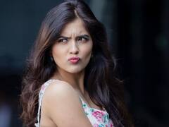 Amritha Aiyer Photos: నీలి నీలి ఆకాశంలో నెలవంకను తలపిస్తోన్న కన్నడ సోయగం