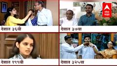 UPSC मध्ये महाराष्ट्राचे घवघवीत यश! 100  हून अधिक विद्यार्थी उत्तीर्ण ABP Majha