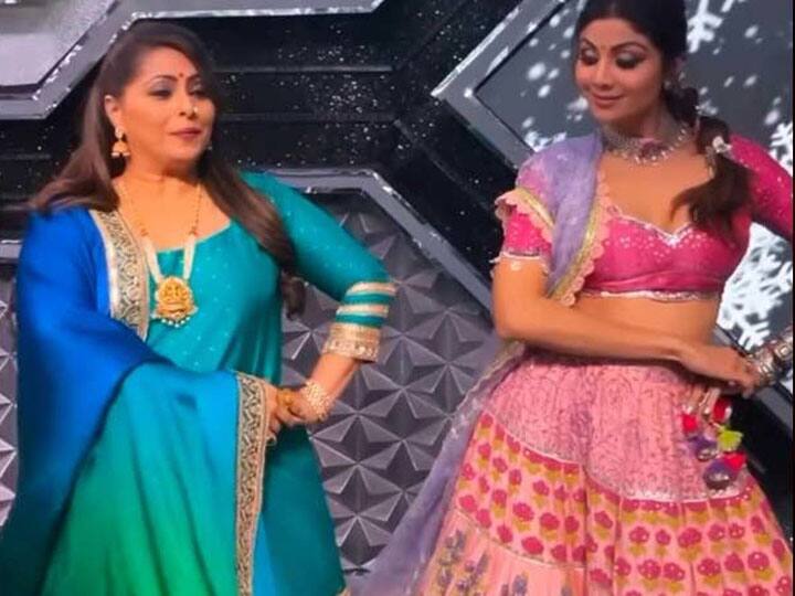 Super Dancer Chapter 4 Shilpa Shetty Gracefully Recreates The Viral Song Manike Mage Hithe With Geeta Kapoor Super Dancer Chapter 4: Shilpa Shetty और Geeta Kapoor का इस वीडियो में दिखा अप्सरा अवतार, देखें वीडियो