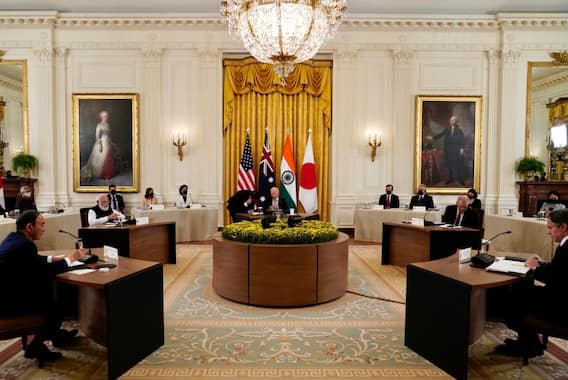 PM Modi US Visit: క్వాడ్‌ శిఖరాగ్ర సదస్సులో పాల్గొన్న మోదీ, బైడెన్, స్కాట్‌ మోరిసన్‌, యోషిహిడె సుగా