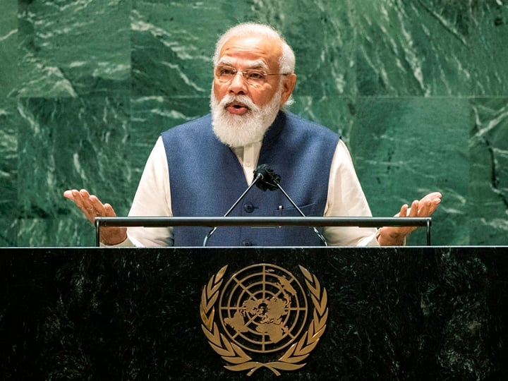 Modi At UN: PM Quotes Rabindranath Tagore 'Shubha Karmopathe..' Song, Know Its Syama Prasad Mukherjee Connection Modi At UN: PM Quotes Tagore's 'Shubha Karmopathe..' Song, Know Its Syama Prasad Mukherjee Connection