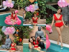 Bigg Boss 12 फेम Srishty Rode ने बर्थडे पर की पूल पार्टी, रेड बिकिनी में दिखा खूबसूरत अंदाज, देखें तस्वीरें