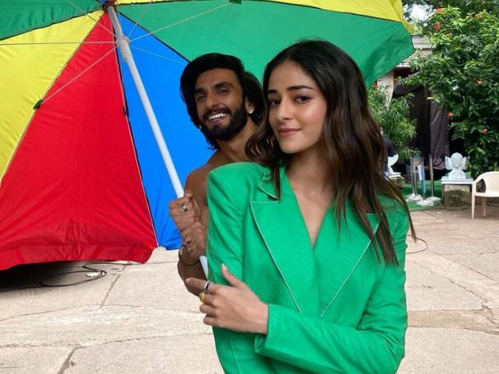 Ranveer Singh Holds Umbrella For Ananya Panday. Her Caption For Photo Takes The Cake 'The Bestie Ran-Ran': Ranveer Singh Turns 'Umbrella Man' For Ananya Panday