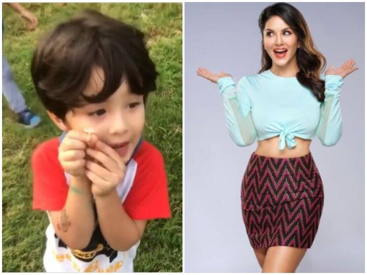 Sunny Leone latest video looking very cute her child in this viral video Sunny Leone ने शेयर किया बेटे का क्यूटनेस से ओवरलोड वीडियो, सोशल मीडिया पर हुआ वायरल