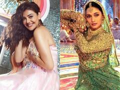 In Pics: Kajal Agarwal से लेकर Madhuri Dixit तक, फिल्म की शूटिंग के दौरान प्रेग्नेंट थीं बॉलीवुड की ये अभिनेत्रियां