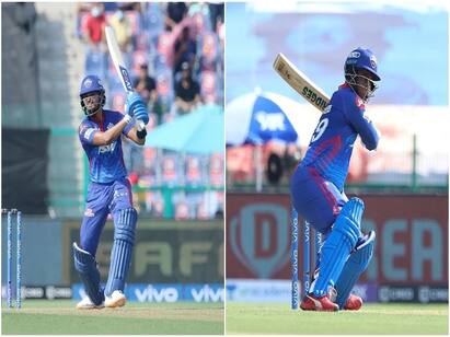 DC vs RR Score IPL 2021 Delhi hit 154 runs against Rajasthan royals DC vs RR : ஸ்ரேயாஸ் விளாசலில் 154 ரன்கள் எடுத்த டெல்லி... சேஸ் செய்ய தயாராகும் ராஜஸ்தான்!